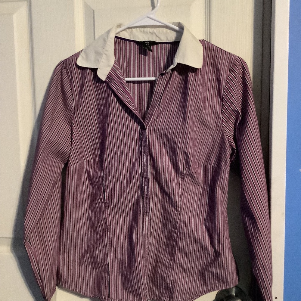 Women’s George Long sleeved Striped Top Size 4-6